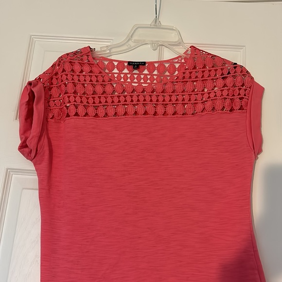 🩷HANNAH Size Small Gorgeous Coral Top🩷 - Picture 2 of 2